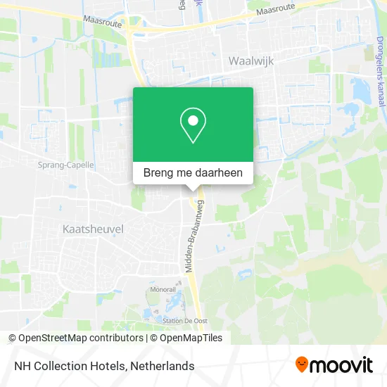 NH Collection Hotels kaart