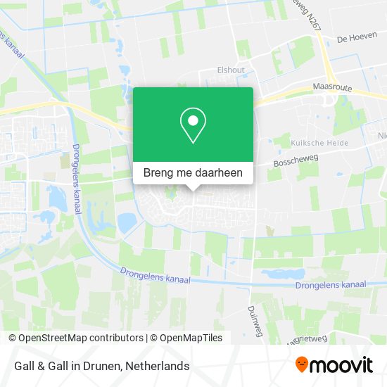 Gall & Gall in Drunen kaart