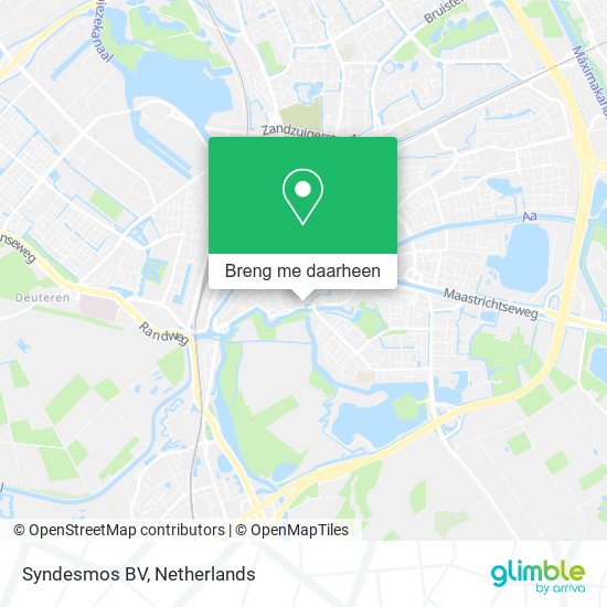 Syndesmos BV kaart