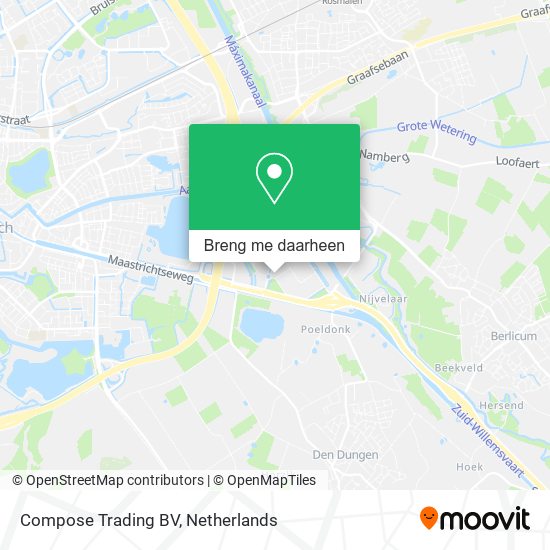 Compose Trading BV kaart