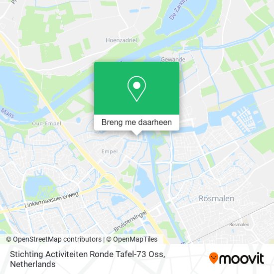 Stichting Activiteiten Ronde Tafel-73 Oss kaart