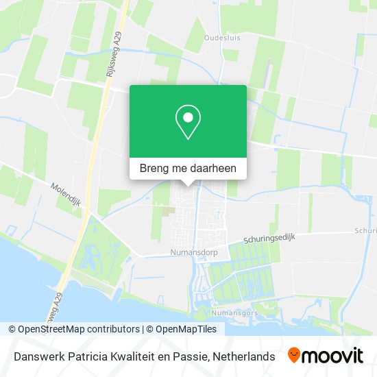 Danswerk Patricia Kwaliteit en Passie kaart