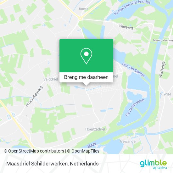 Maasdriel Schilderwerken kaart