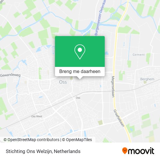 Stichting Ons Welzijn kaart