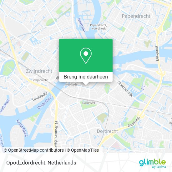 Opod_dordrecht kaart