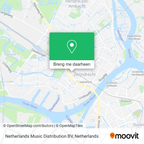 Netherlands Music Distribution BV kaart