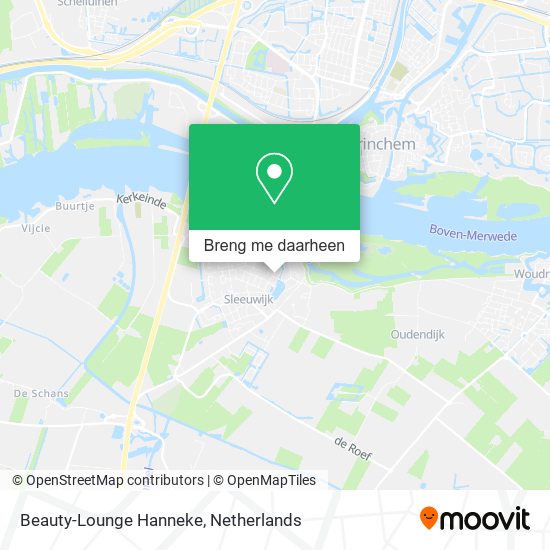 Beauty-Lounge Hanneke kaart