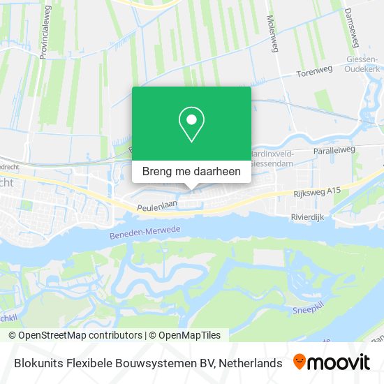 Blokunits Flexibele Bouwsystemen BV kaart