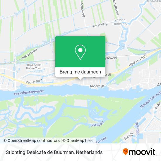 Stichting Deelcafe de Buurman kaart
