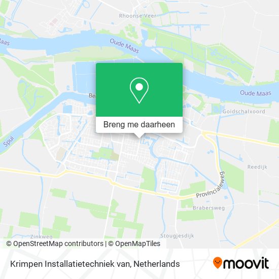 Krimpen Installatietechniek van kaart