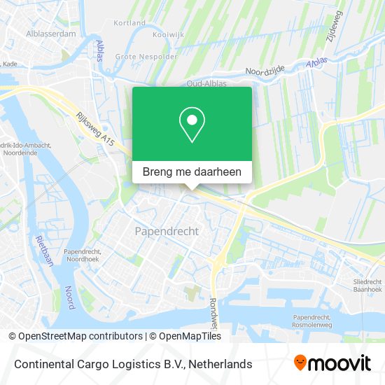 Continental Cargo Logistics B.V. kaart