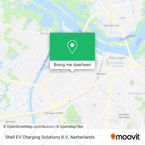 Shell EV Charging Solutions B.V. kaart