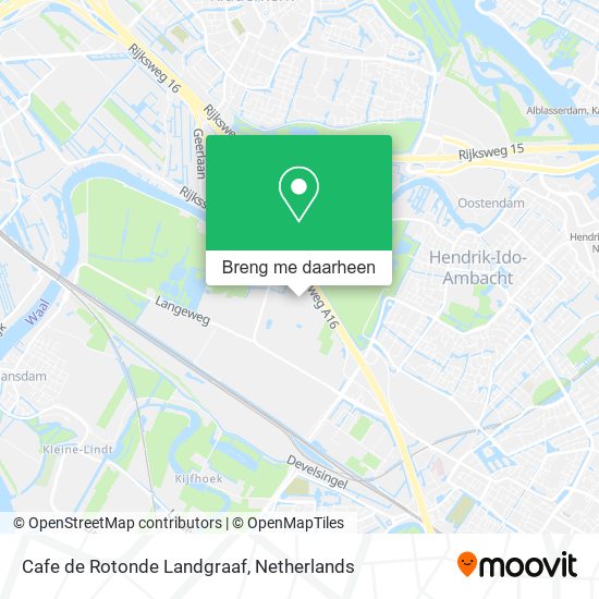 Cafe de Rotonde Landgraaf kaart