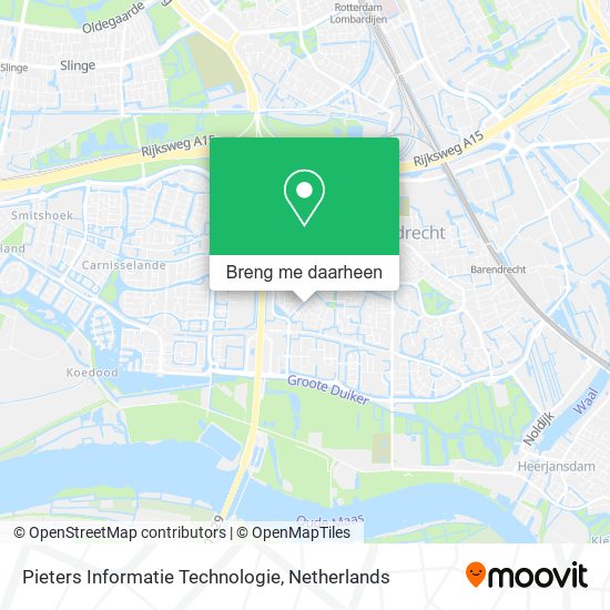 Pieters Informatie Technologie kaart