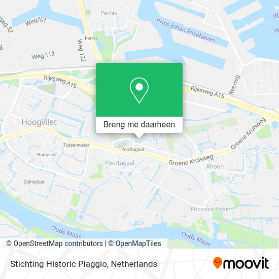 Stichting Historic Piaggio kaart
