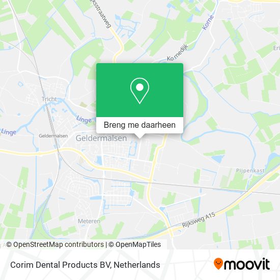 Corim Dental Products BV kaart