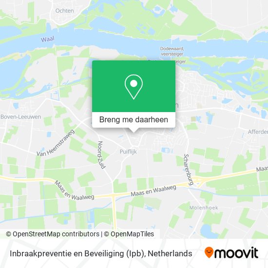 Inbraakpreventie en Beveiliging (Ipb) kaart