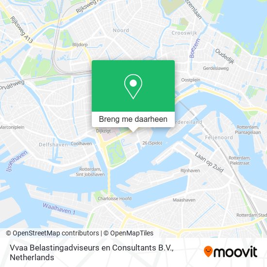 Vvaa Belastingadviseurs en Consultants B.V. kaart