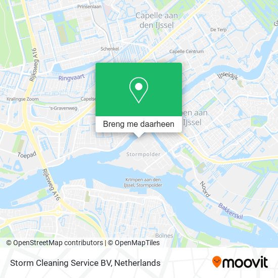 Storm Cleaning Service BV kaart