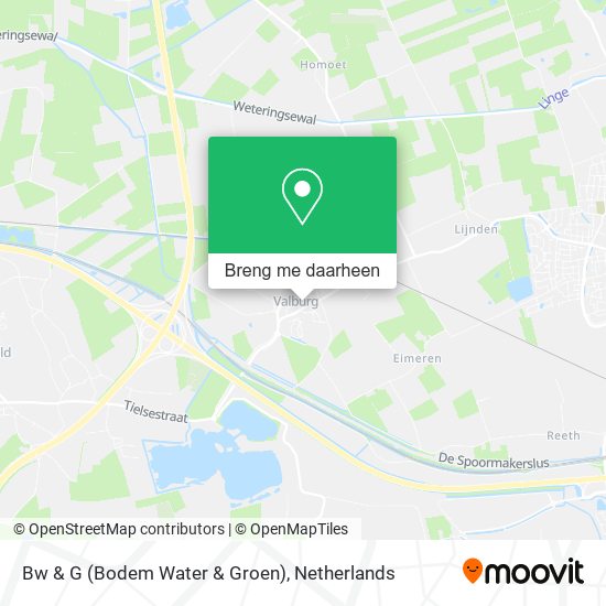 Bw & G (Bodem Water & Groen) kaart