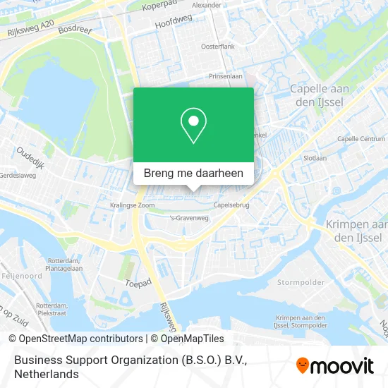 Business Support Organization (B.S.O.) B.V. kaart