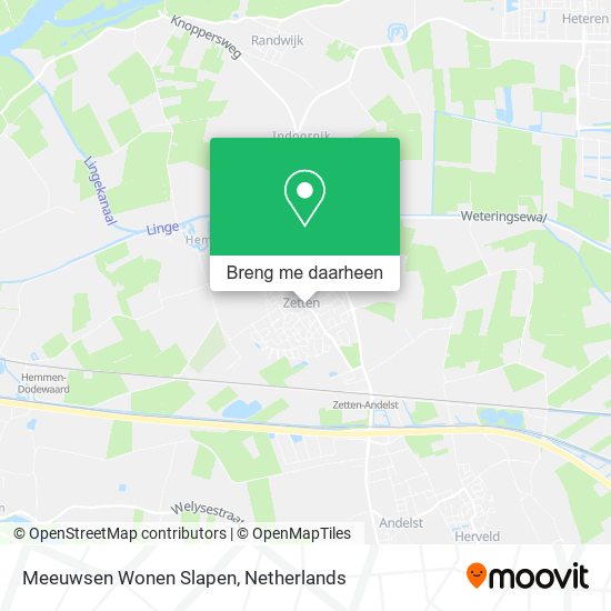 Meeuwsen Wonen Slapen kaart