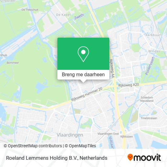 Roeland Lemmens Holding B.V. kaart