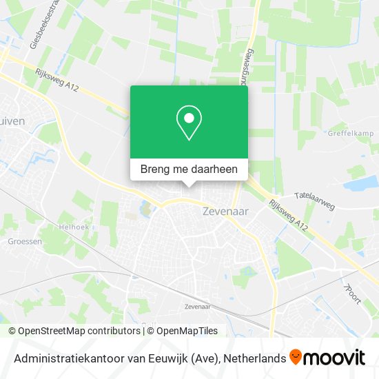 Administratiekantoor van Eeuwijk (Ave) kaart