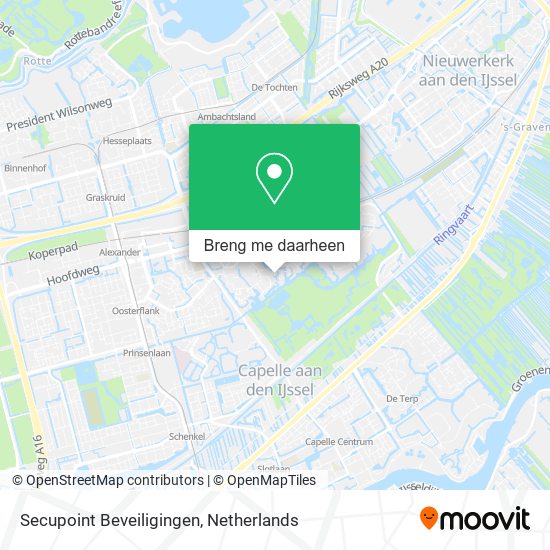 Secupoint Beveiligingen kaart