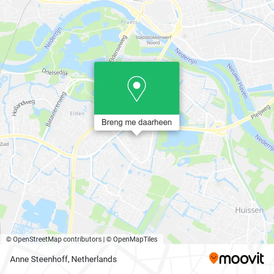 Anne Steenhoff kaart