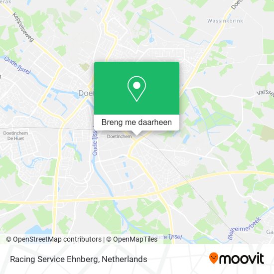 Racing Service Ehnberg kaart