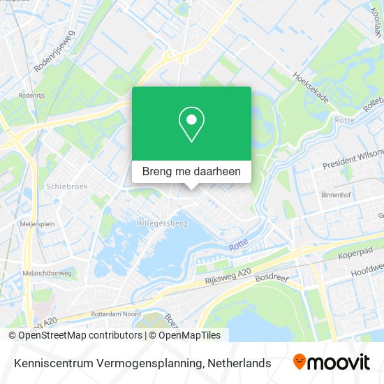 Kenniscentrum Vermogensplanning kaart