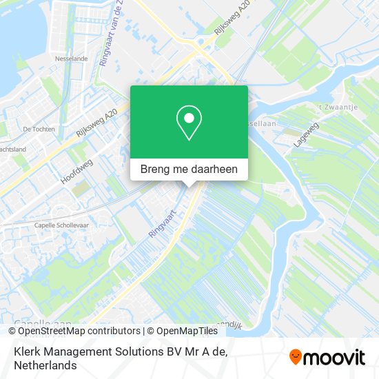 Klerk Management Solutions BV Mr A de kaart