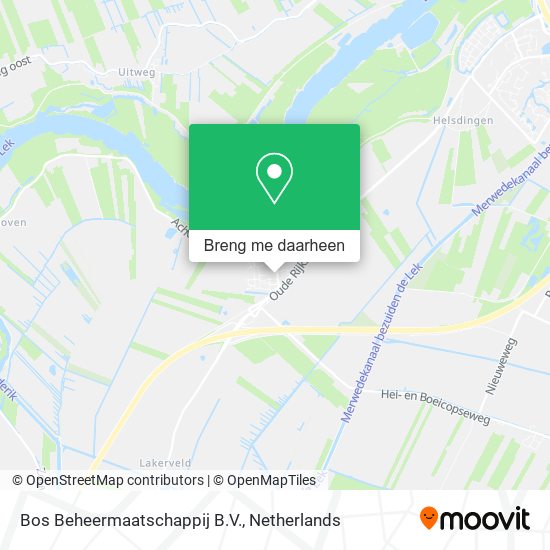 Bos Beheermaatschappij B.V. kaart