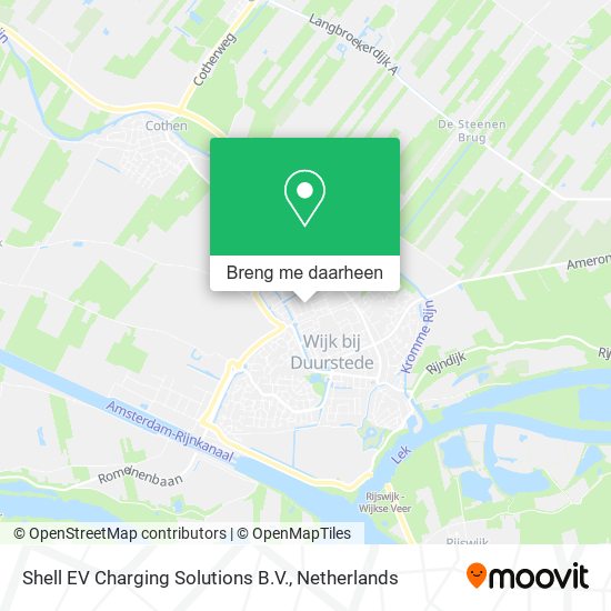 Shell EV Charging Solutions B.V. kaart