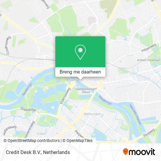 Credit Desk B.V. kaart