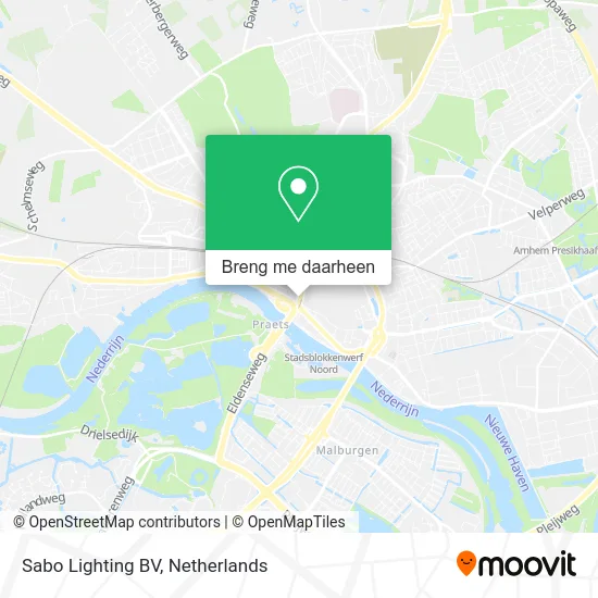 Sabo Lighting BV kaart