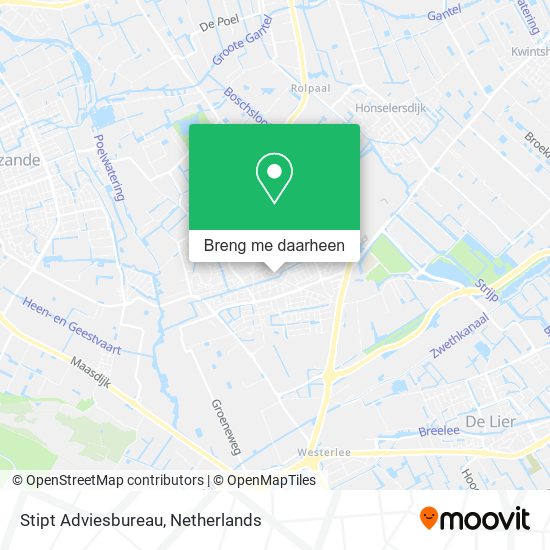 Stipt Adviesbureau kaart