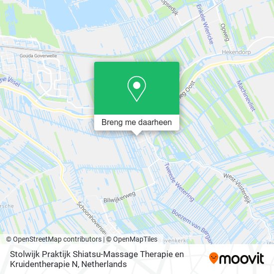 Stolwijk Praktijk Shiatsu-Massage Therapie en Kruidentherapie N kaart