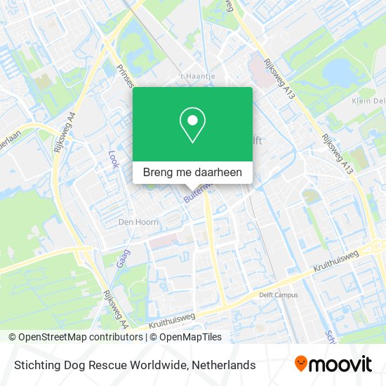 Stichting Dog Rescue Worldwide kaart