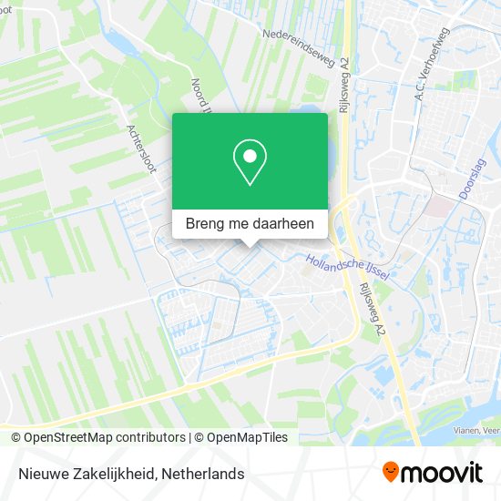 Nieuwe Zakelijkheid kaart