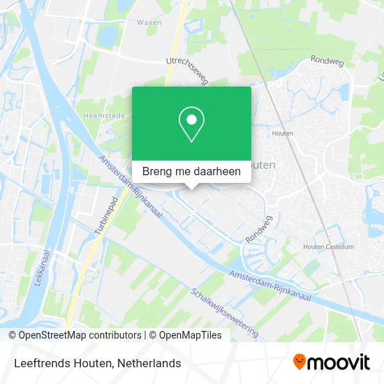 Leeftrends Houten kaart