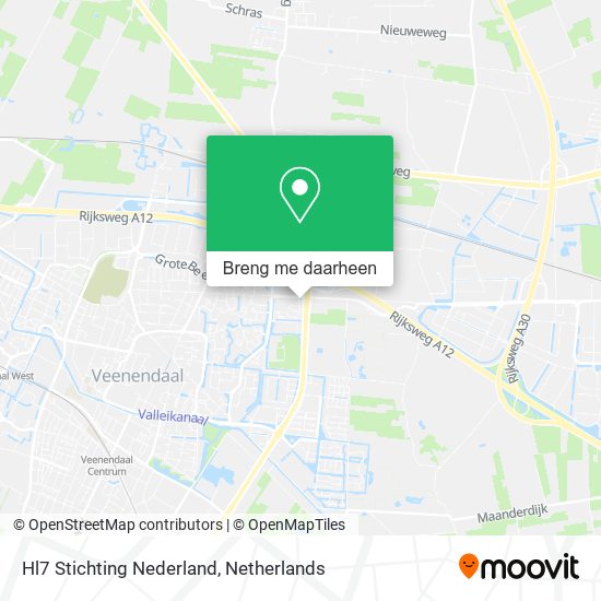 Hl7 Stichting Nederland kaart