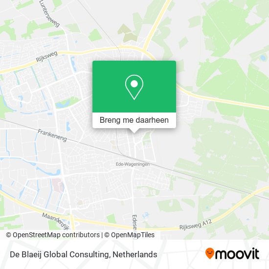 De Blaeij Global Consulting kaart