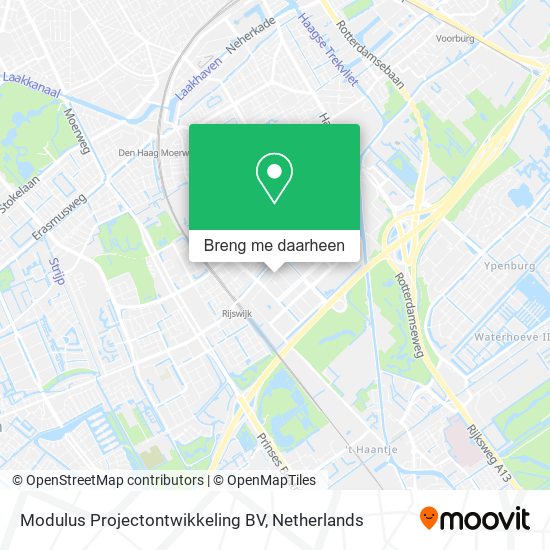 Modulus Projectontwikkeling BV kaart