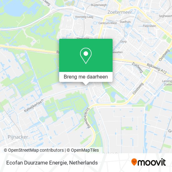 Ecofan Duurzame Energie kaart