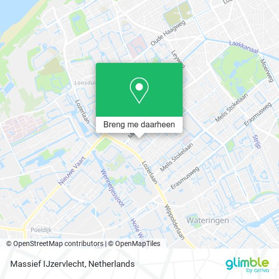 Massief IJzervlecht kaart