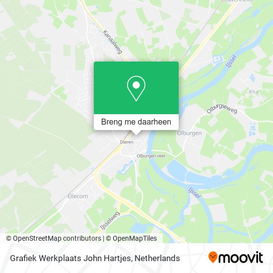 Grafiek Werkplaats John Hartjes kaart