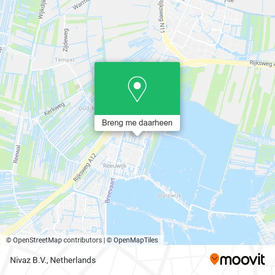 Nivaz B.V. kaart