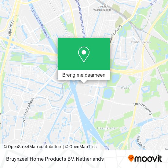 Bruynzeel Home Products BV kaart